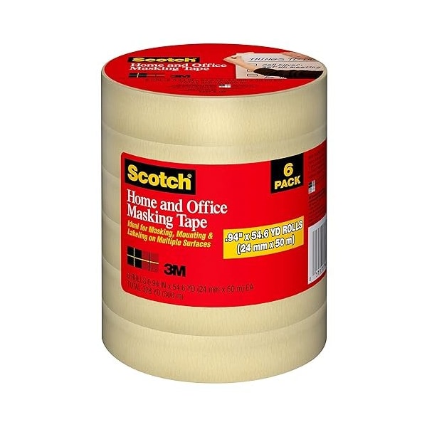 Scotch Painter's Tape 3437-6 Masking Tape, 6PK 561531 - main